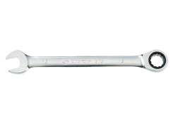 Klucz płasko-oczkowy z grzechotką jednokierunkową 72 zęby, 158 x 10 mm KING TONY 373110M