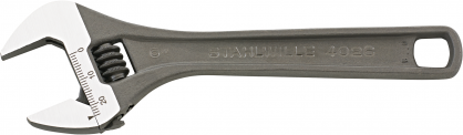 Klucz płaski nastawny do max 24mm nr 4026 Stahlwille 40260106