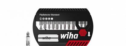 Zestaw bitów FlipSelector Standard 25 mm mieszany 1/4" 13-cz. 39078 WIHA
